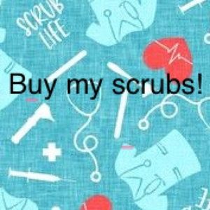 Selling my scrubs.